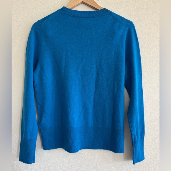 NWT J.Crew cashmere classic-fit crewneck sweater, size S - Picture 4 of 6